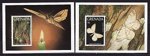 Гренада, 1993, Ночные Бабочки, 2 блока